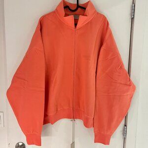 NWT Fear of God Essentials Zip Up Jacket Coral XXL
